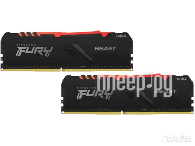 Kingston Fury Beast RGB DDR4 dimm 3200MHz PC-2
