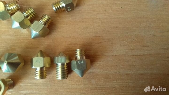 Детали для 3 D принтера пружины,сопла,соеденители