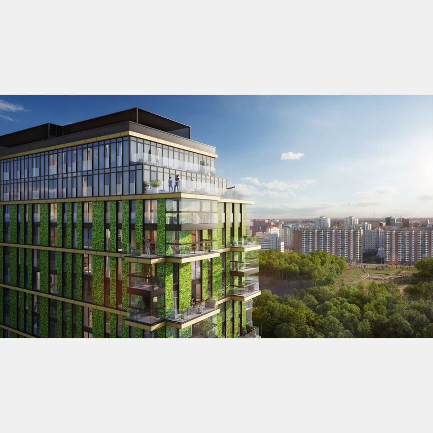 2-к. апартаменты, 59 м², 10/20 эт.