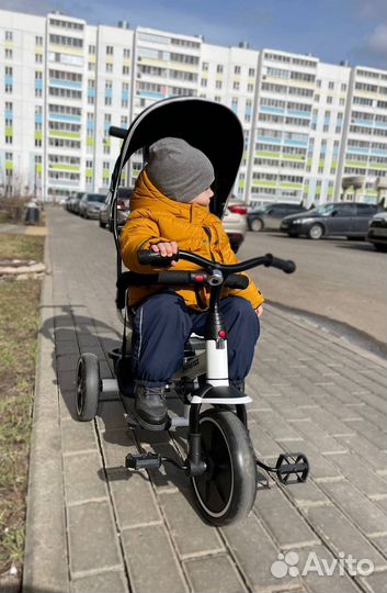 Велосипед Kreiss трехколесный с тентом