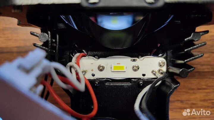 Би лед линзы 3 дюйма двухчиповые