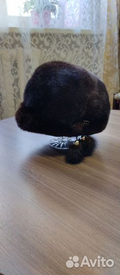 Шапка норковая женская