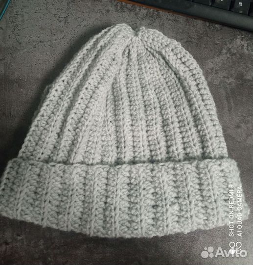 Шапка с ушами зайца