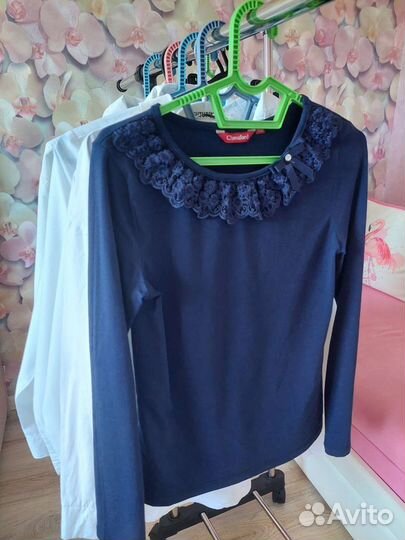 Школьные блузки для девочки 146 152