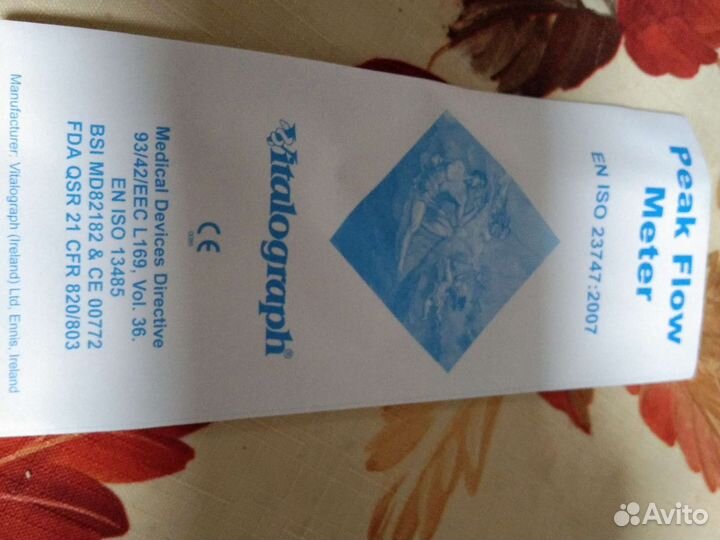 Медицинский прибор пикфлоуметр