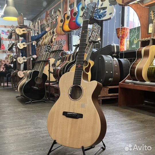 Электроакустическая гитара Tyma TG-5E с чехлом