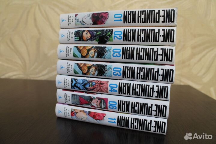 Манга Onepunchman Ванпанчмэн том 3