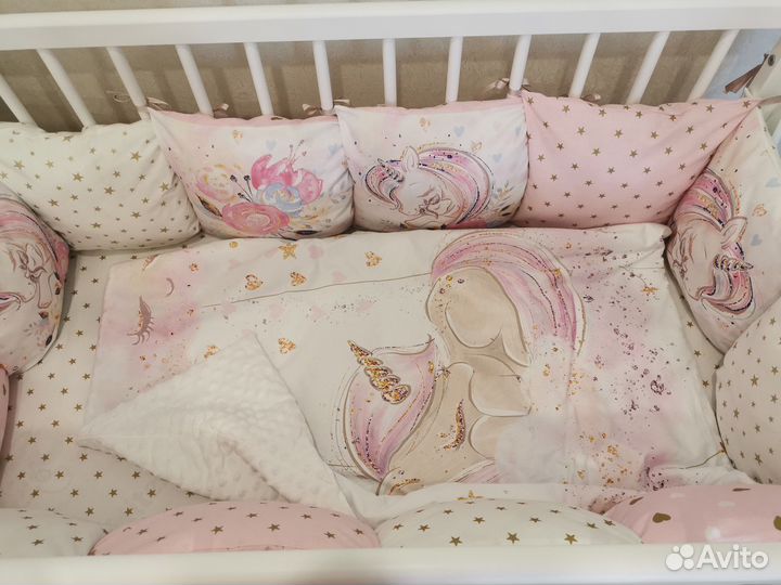 Бортики в кроватку