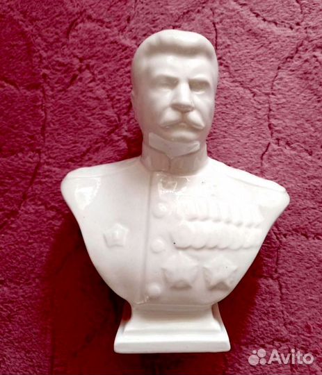 Бюст Сталина фарфор