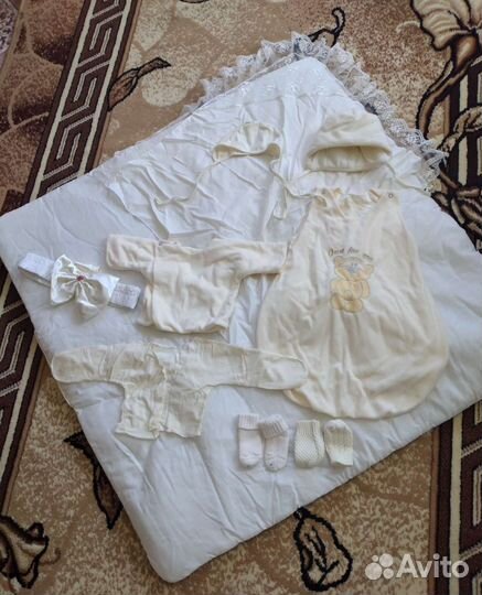 Конверт на выписку зимний