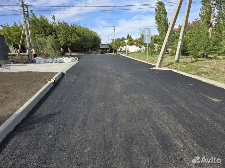Асфальтирование от 150м.кв