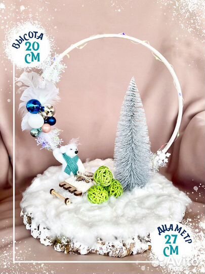 Новогодяя игрушка. Новогодняя композиция