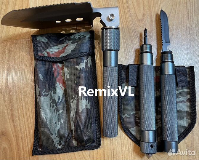 Видео обзор набор инструментов лопата мультитул