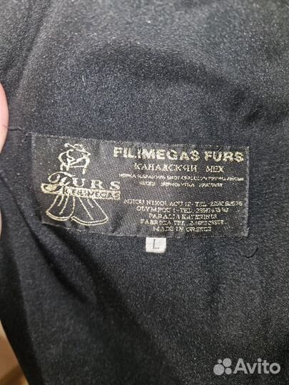 Шуба норковая Filimegas Furs размер L