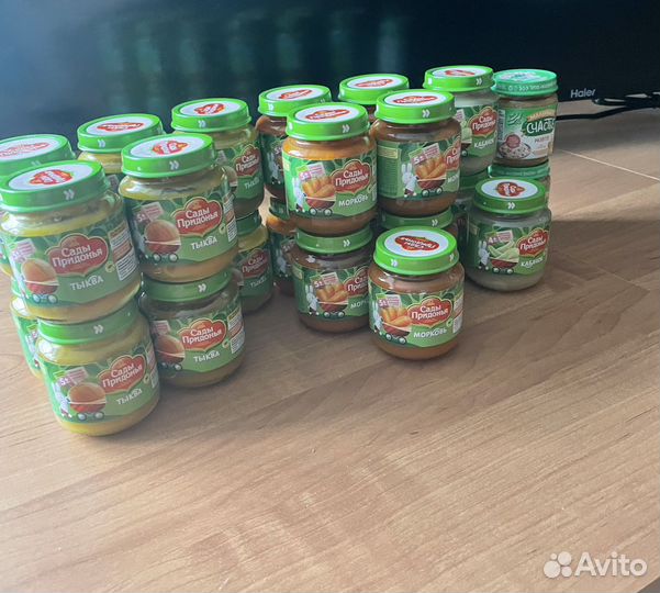 Детское питание пюре