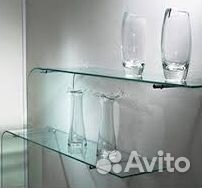 Стеклянные полочки