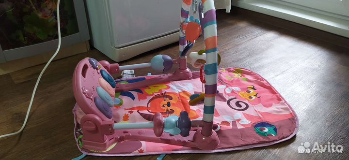 Развивающий коврик с пианино