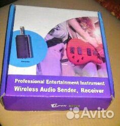 Беспроводной передатчик звука для электрогитары