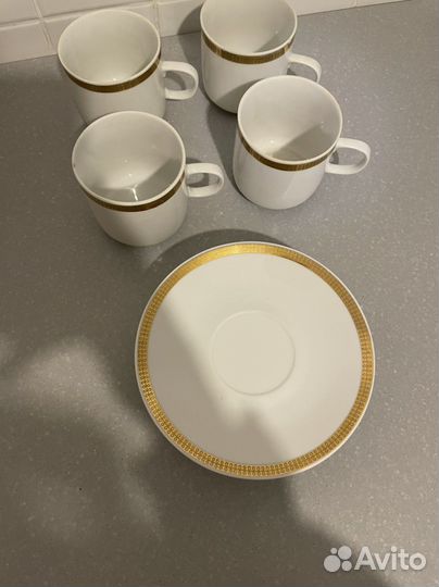 Чайные пары Bohemia старая