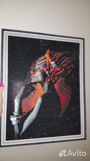 Алмазная вышивка готовая работа