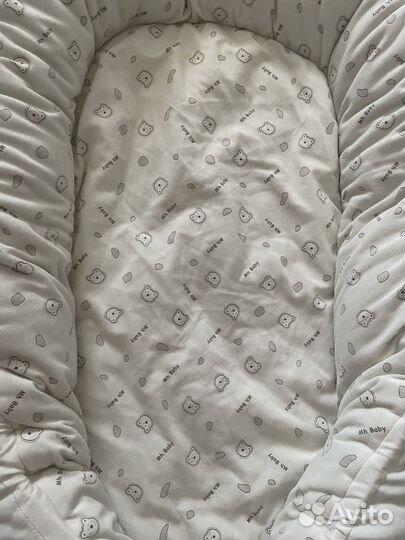 Кокон для новорожденных двухсторонний большой