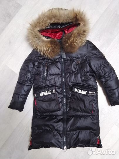 Пальто зимнее на девочку