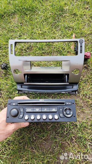 Citroen c4 магнитолла, консоль