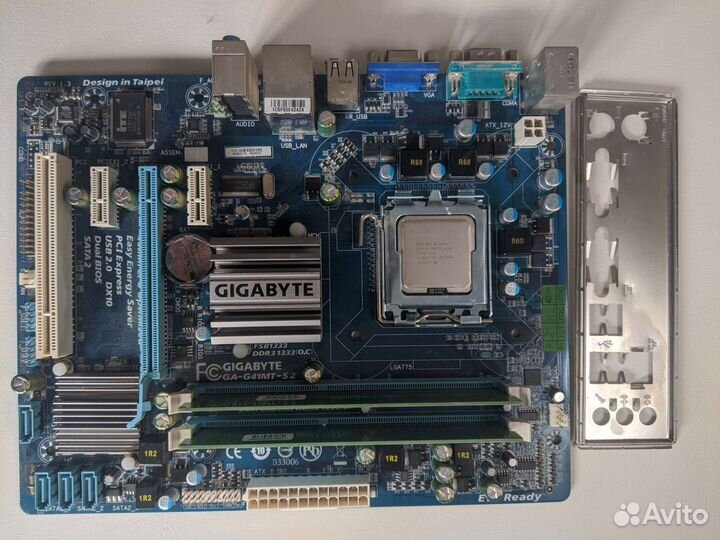 Материнская плата GA-G41MT-S2, LGA775 + Quad Q8300