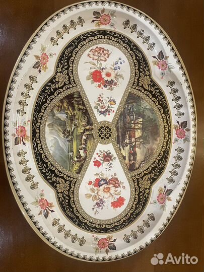 Поднос старинный