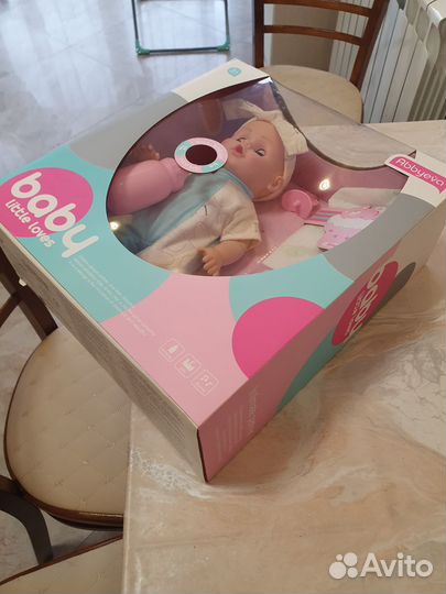 Кукла пупс abbyeva YL130-7 новый