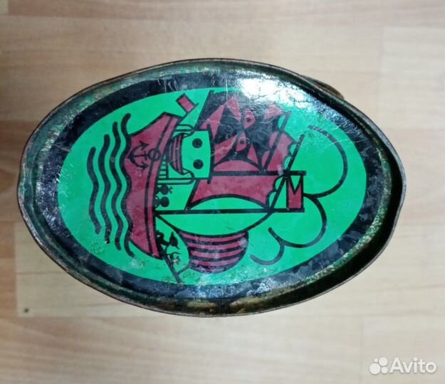 Детская жестяная сумочка, СССР.Отсутствует ручка