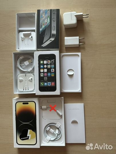 Зарядное,адаптер,наушники на iPhone