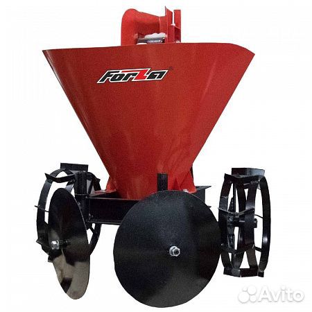 Картофелесажалка на грунтозацепах forza