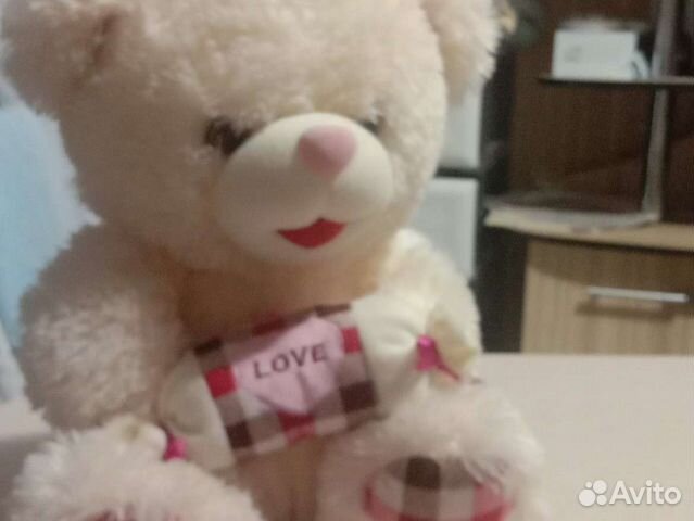 Медведь, сердечко к 14 февраля и не только