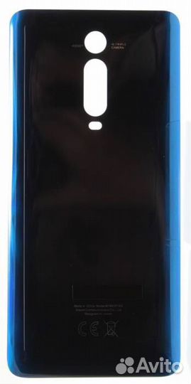 Задняя крышка для Xiaomi Mi 9T Pro Синяя