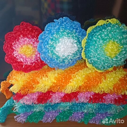 Мочалка ручной работы