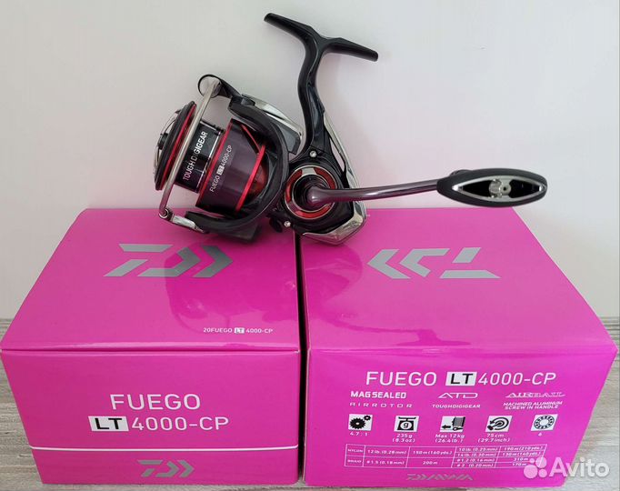 Катушка Daiwa 20 Fuego и 20 Exceler
