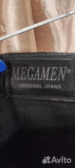 Джинсы мужские, летние, черные