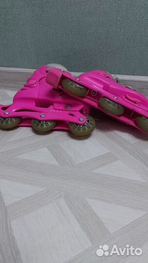 Роликовые коньки детские раздвижные