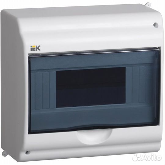 Бокс пластиковый IEK кмпн 2/9-1, навесной, белый