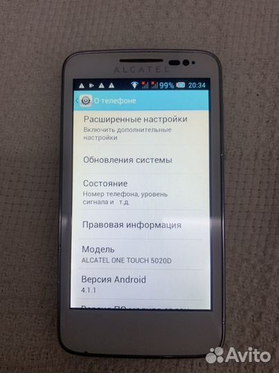 Alcatel One Touch 5019D PIXI 3 (4,5), 8 ГБ