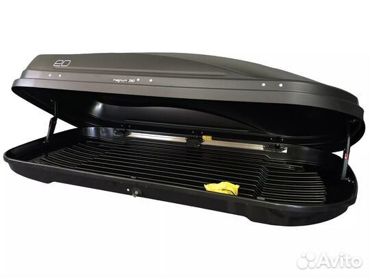 Автобокс Magnum 390 черный карбон