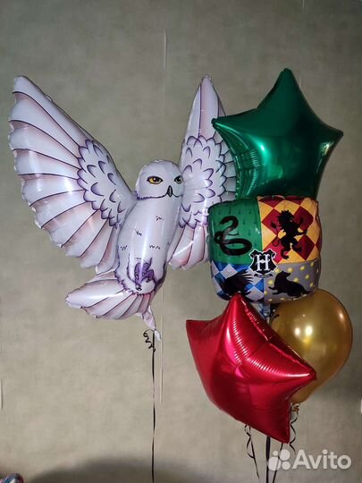 Шары с гелием, коробка с шарами, цифры, фигуры