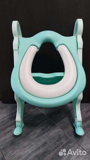 Сиденье (стульчик) на унитаз детское со ступенькой