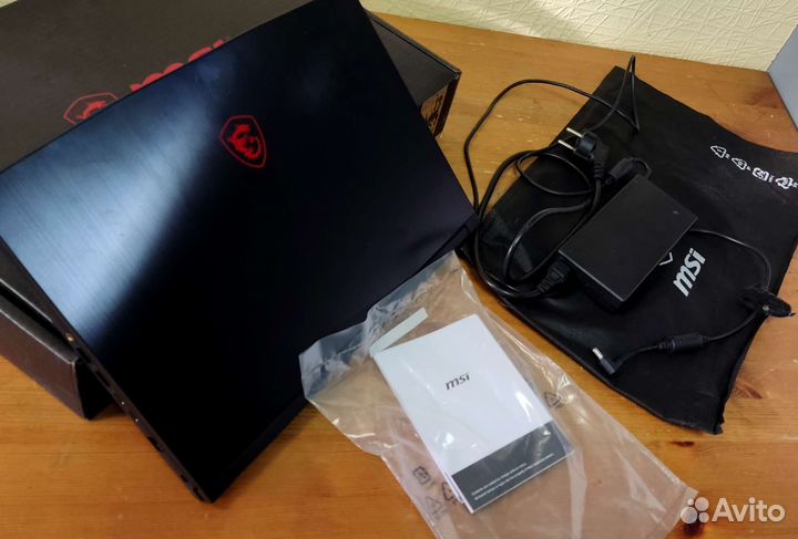 Ноутбук MSI RTX 2060, i5-9300H 4.1Ghz 512SSD, 8ram