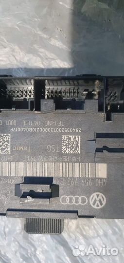 Блок управления двери пл Ауди А8 Д4