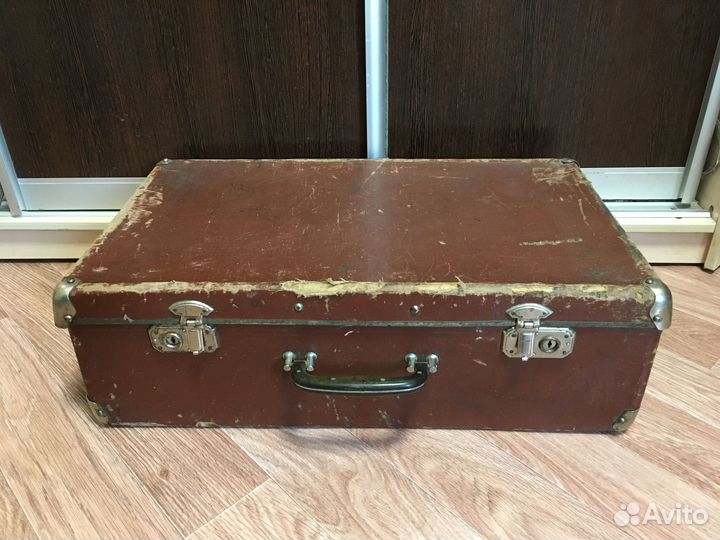 Чемодан фибровый СССР