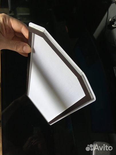 Белый фильтр 140х450 (10мм магнит )