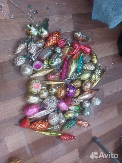 Елочные игрушки СССР