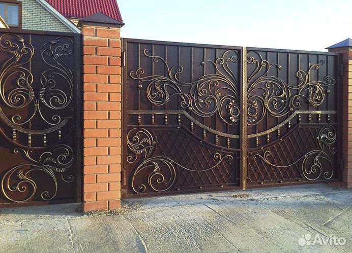 Кованые ворота